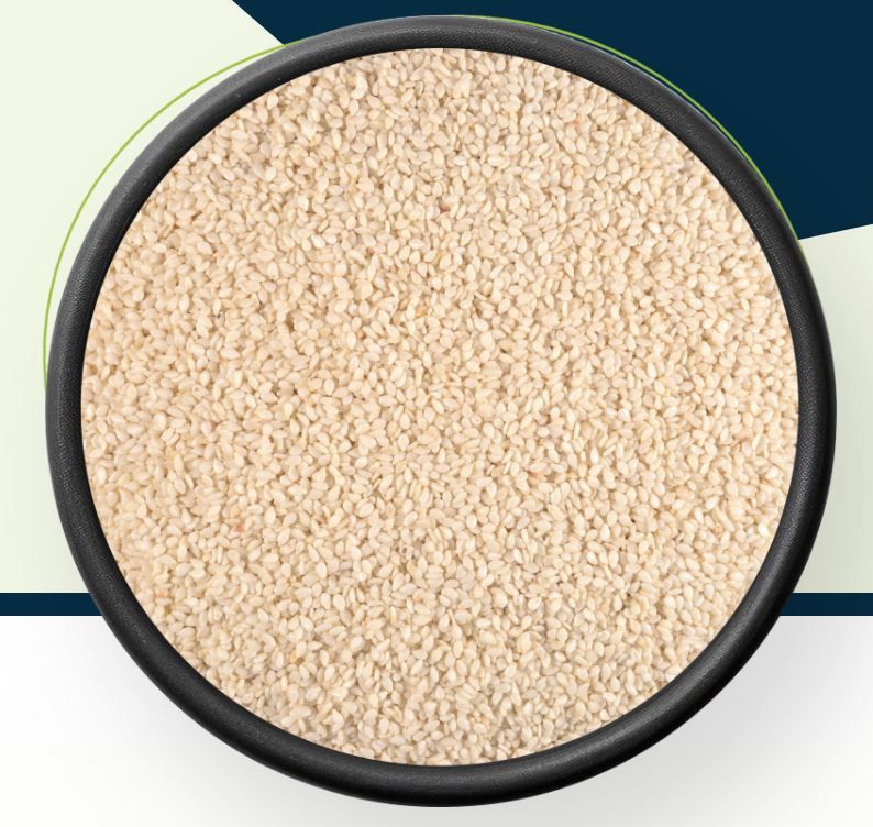 Sesame Seed White, Hulled, Black & Roasted